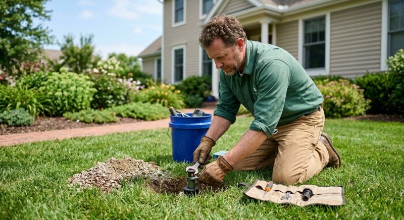 Damaged Sprinkler Repair in Aiken, SC