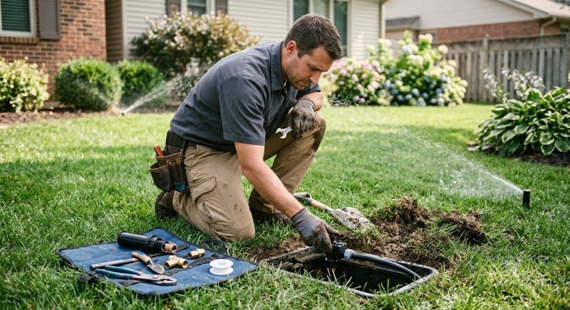 Damaged Sprinkler Repair in Ventura County, CA