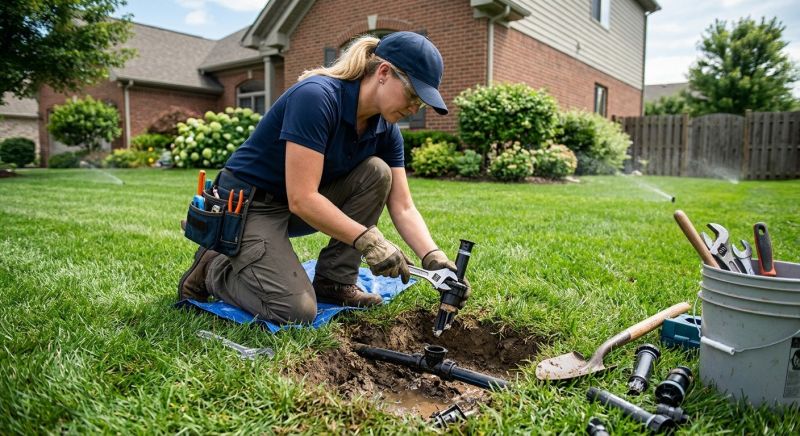 Inground Sprinkler Repair in Aiken, SC