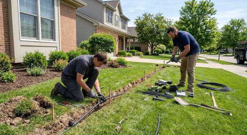 Outdoor Sprinkler Installation in Ventura County, CA