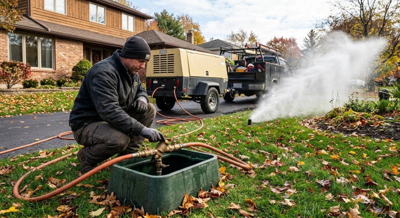 Sprinkler Blowout Service in Reno, NV