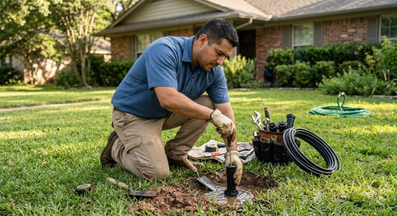 Sprinkler Head Repair in Aiken, SC