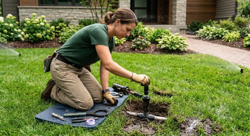Sprinkler Head Repair in Aiken, SC