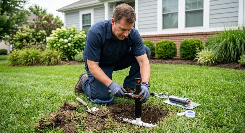 Sprinkler Head Replacement in Ventura County, CA