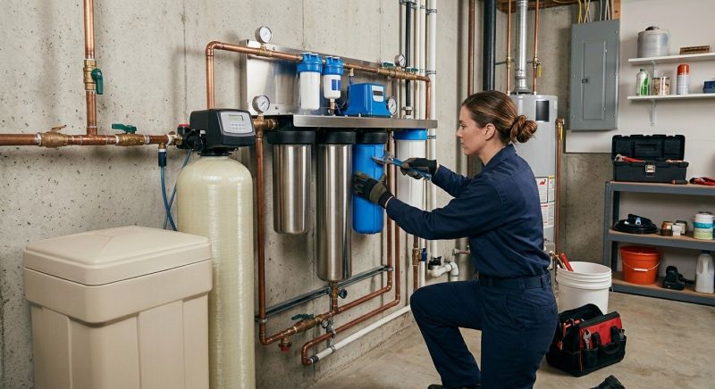 Water Filtration Installation in Richmond, VA