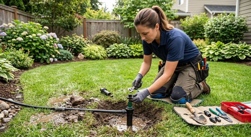 Water Sprinkler Repair in Ventura County, CA